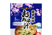 タイで即席みそ汁発売 日本食の喫食機会創出へ ひかり味噌 タイで発売した「簡単本格おみそ汁3食」