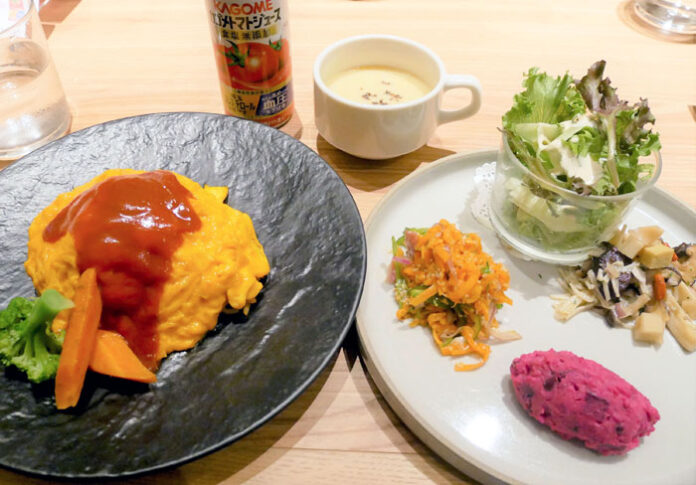 「目から元気になれるオムライス」