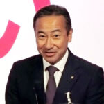 方針を発表する佐々木孝富社長 方針を発表する佐々木孝富社長