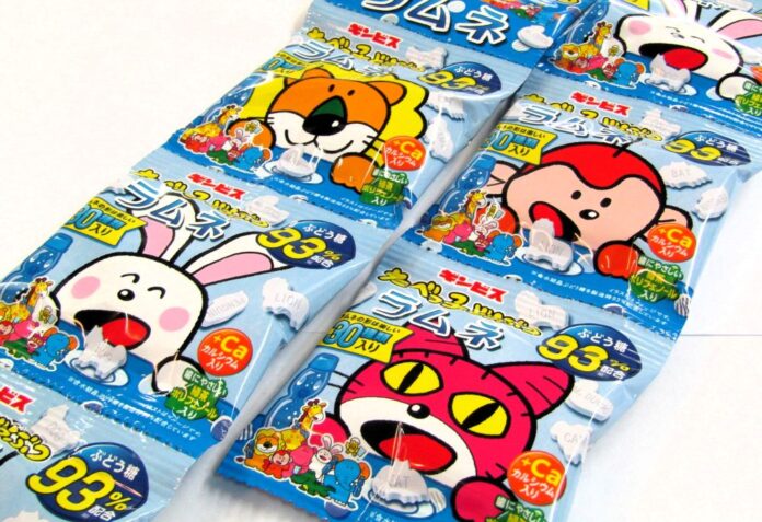 「だべっ子どうぶつラムネ」4連タイプ