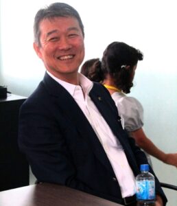 取材に応じた川原社長