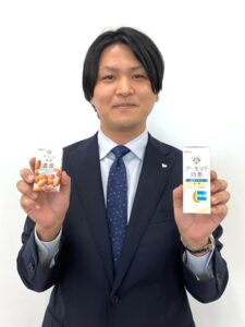 江崎グリコの川上雄太郎氏 江崎グリコの川上雄太郎氏