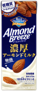 新製品の「アーモンド・ブリーズ 濃厚アーモンドミルク」