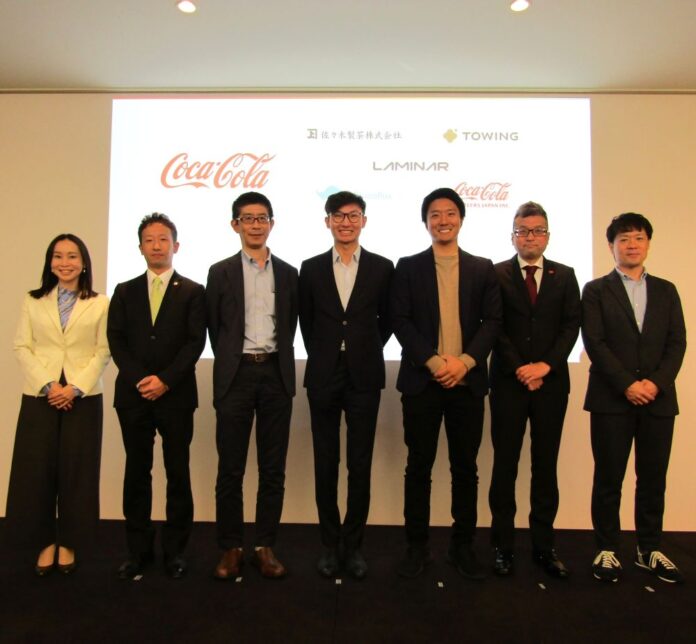 左から田中氏、髙橋氏、簗田氏、David Lu氏、間澤氏、福永氏、文字氏