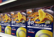 ごはんにも麺にも合う「和のボンカレー」 レトルト売場から麺売場へ領域拡大 インバウンド獲得も視野 「旨みを味わう和のボンカレー こだわりだしの和風カレー」