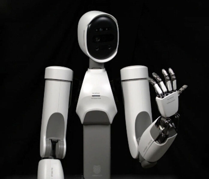 5指ハンドのロボット