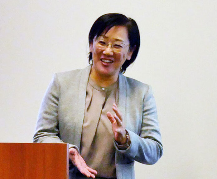 国分西日本の米田敦子課長が講演