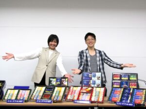 左から東京支社ギフト営業グループの遠藤光希氏石関芳行氏 左から東京支社ギフト営業グループの遠藤光希氏、石関芳行氏