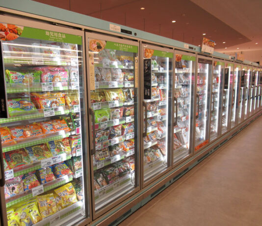 冷凍食品売り場