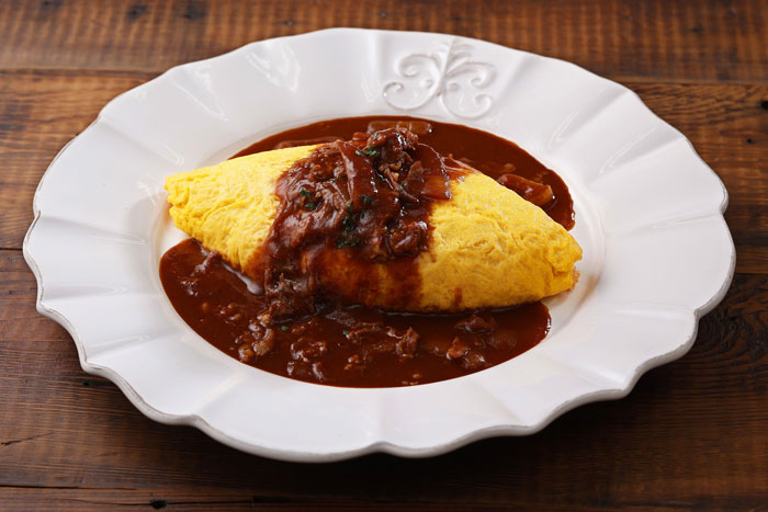 新商品のオムライス 新商品のオムライス