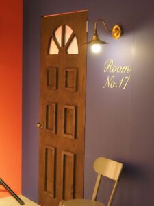 来場者のみが入室できる特別な部屋 来場者のみが入室できる特別な部屋