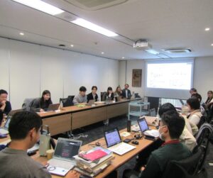 10月29日のプレゼンテーションの様子 10月29日のプレゼンテーションの様子