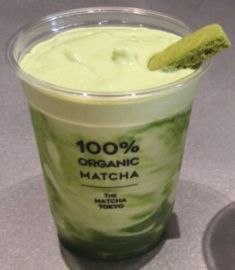 多彩な抹茶ドリンクを品揃えしている 多彩な抹茶ドリンクを品揃えしている