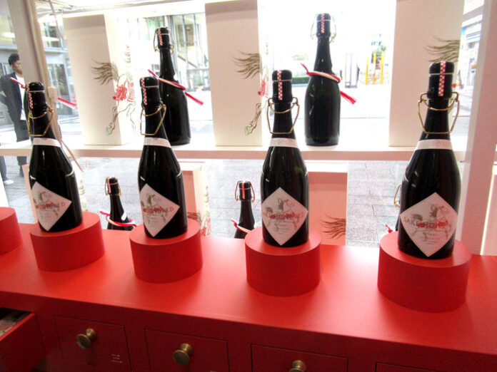 ボトルの中におみくじ棒