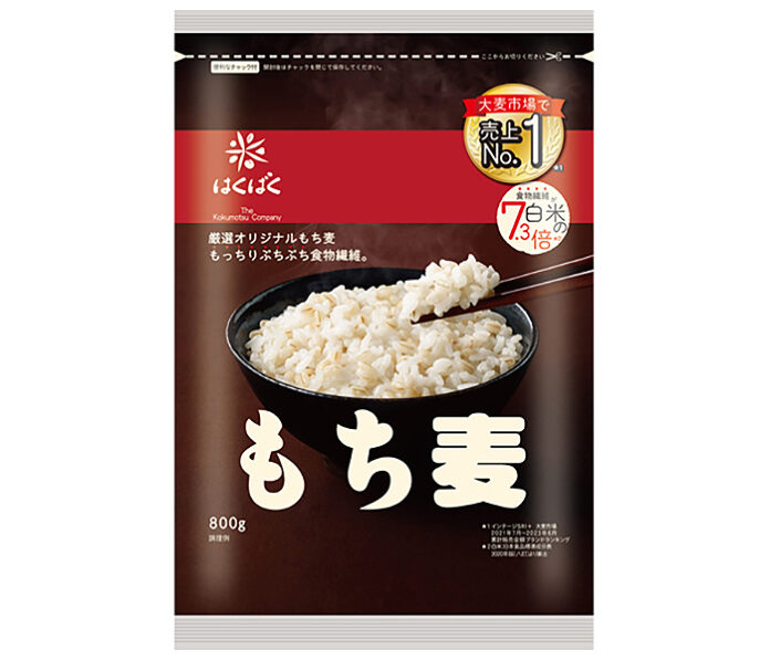 〈これで売れました！〉はくばく「もち麦」　第2次ブーム到来