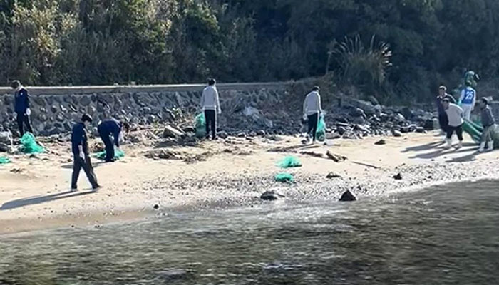 清掃活動の様子 清掃活動の様子