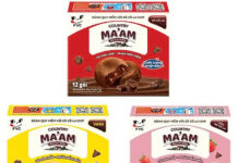不二家ベトナム 焼菓子工場を竣工 「カントリーマアム」生産開始 ベトナム・タイニン省の焼菓子製造工場で製造される「カントリーマアム」のパッケージ