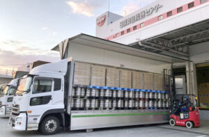 共同輸送で積載率アップ