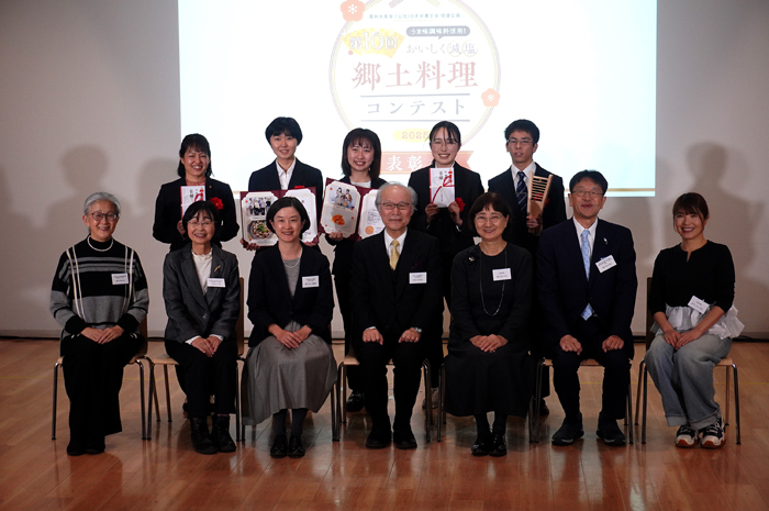 優勝者準優勝者と審査員 優勝者、準優勝者と審査員