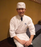 今後も和食トマトとのコラボメニューを検討すると語る呑名直輝シェフ 今後も和食トマトとのコラボメニューを検討すると語る呑名直輝シェフ