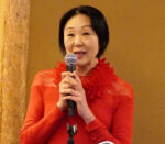 レッドゴールドの活動を説明する宮口香保里氏 レッドゴールドの活動を説明する宮口香保里氏