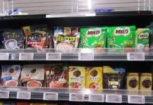 ココア、値上げによる消費の冷え込みを跳ね返して販売数量・販売金額ともに拡大 健康価値がじわり浸透 ココア売場