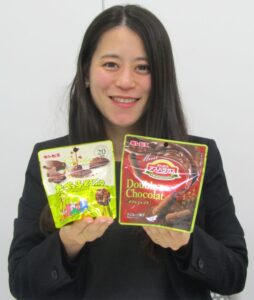 営業本部広報担当の吉村萌子さん