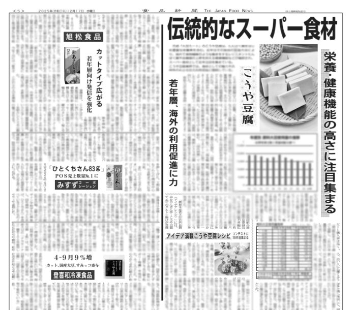 こうや豆腐特集