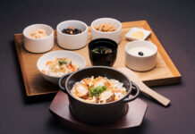 にんべん 推し活メニュー限定販売 「日本橋だし場はなれ」で 限定メニュー「帆立の炊き込みご飯」