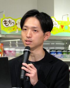 マーケティング本部ガーナブランド課の山口洸也氏