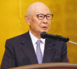 國分勘兵衛会長が年頭あいさつ 國分勘兵衛会長が年頭あいさつ