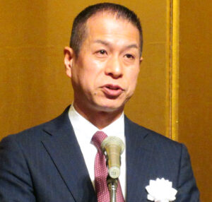 中部食品製造協議会岡本嘉久会長 中部食品製造協議会・岡本嘉久会長