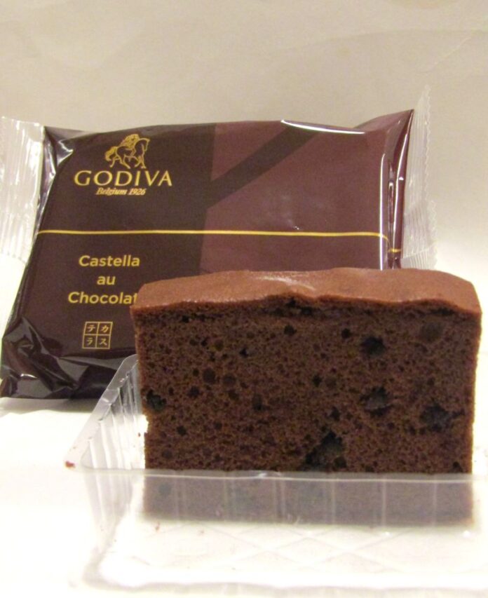 「GODIVA カステラ オ ショコラ」個包装