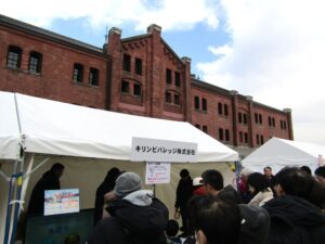 大盛況となったキリンビバレッジの協賛企業ブース