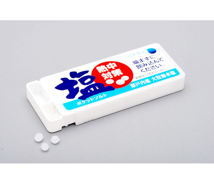 〈これで売れました！〉日本海水「ポケットソルト」 熱中症の対策義務化でニーズ倍増