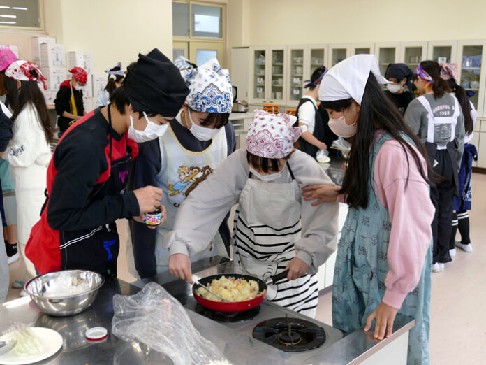 フライパンで調理に挑戦