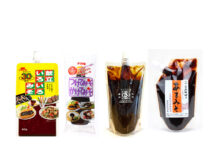 中京の豆みそ 献立いろいろ つけてかけて 時短簡便「みそだれ」に注目 左から「献立いろいろみそ」(イチビキ)、「つけてみそかけてみそ」(ナカモ)、「みそだれ一番」(佐藤醸造)、「あまみそ」(中定商店)