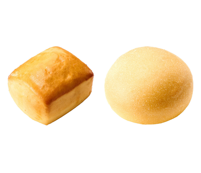 「ミルクブレッド」と「ブリオッシュロール」