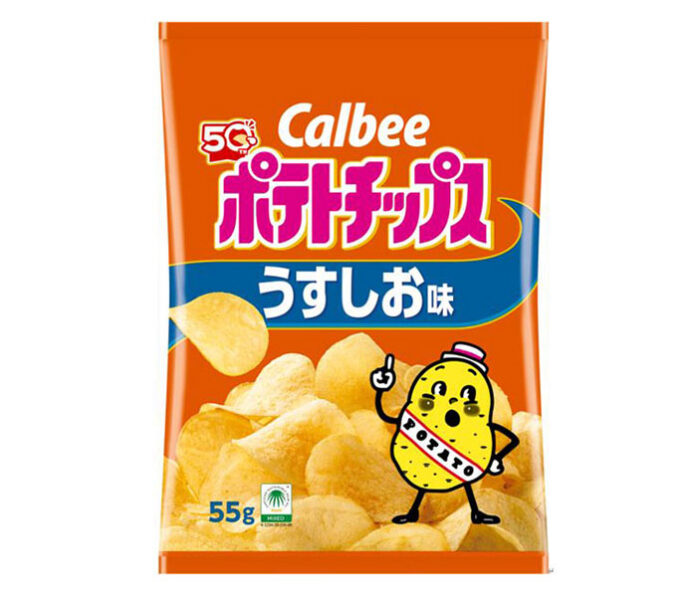 「ポテトチップス うすしお味」