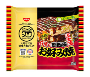 「冷凍 完全メシ 日清の関西風お好み焼 ぶた玉」