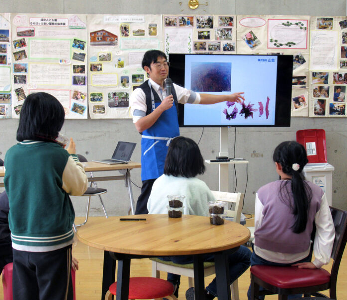 「ひじき」を題材に仙台市で食育授業 日本アクセス