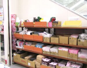 ブランドごとに専用の袋を用意している ブランドごとに専用の袋を用意している