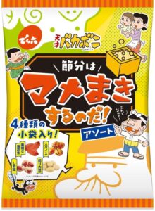 パッケージに磨きをかけたマメまきするのだアソート©フジオプロ2026 パッケージに磨きをかけた「マメまきするのだ!アソート」©フジオプロ2026