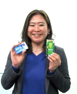 アサヒグループ食品の真鍋礼子マーケティング本部マーケティング一部担当部長