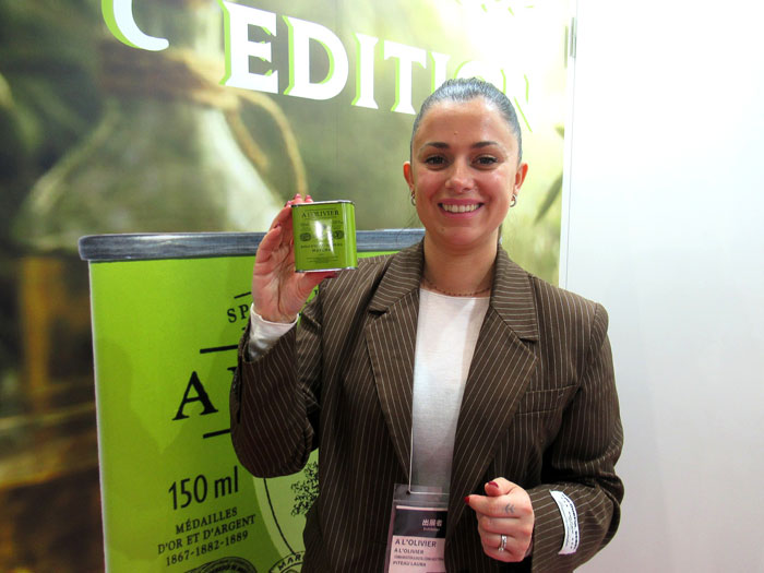 抹茶風味のオリーブオイル