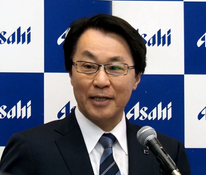 2月25日の会見で松山一雄社長