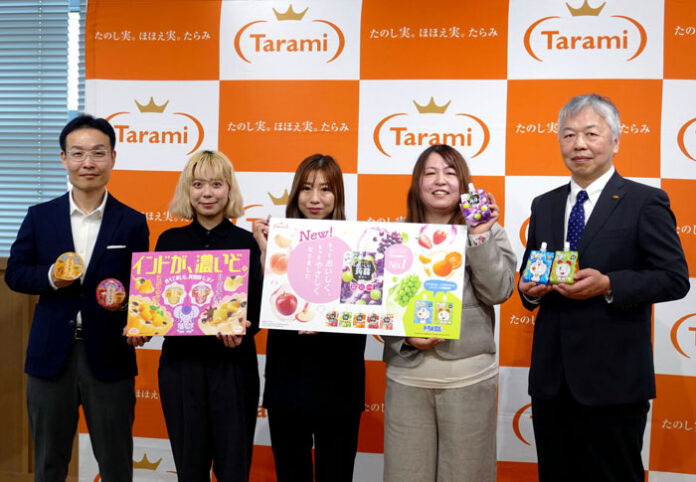 たらみ「おいしい蒟蒻ゼリー」強化 キャラクターラインも