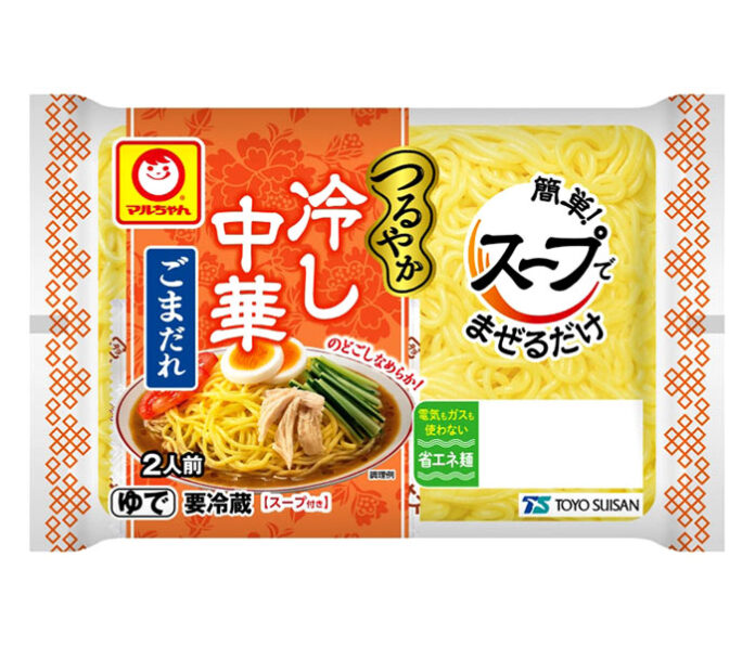 「つるやか 冷し中華 ごまだれ」