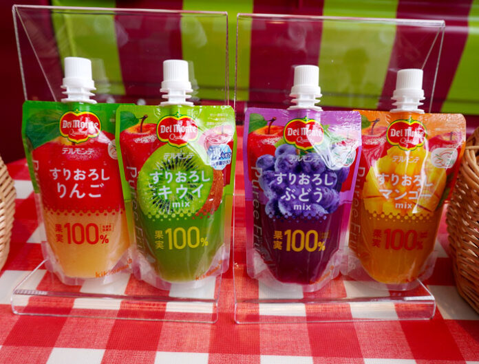 「デルモンテ ピュレフルーツ」