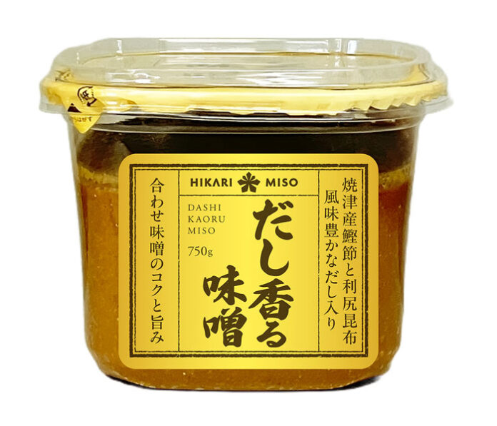 神州一味噌製造の「だし香る味噌」